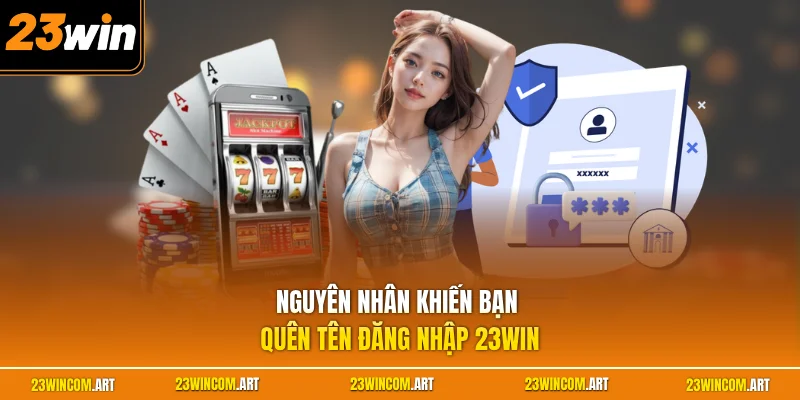 Quên Tên Đăng Nhập 23WIN - Cách Khôi Phục Nhanh Và An Toàn 2 Nguyên nhân khiến bạn quên tên đăng nhập 23WIN