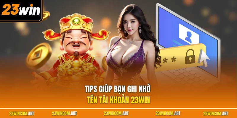 Quên Tên Đăng Nhập 23WIN - Cách Khôi Phục Nhanh Và An Toàn 4 Tips giúp bạn ghi nhớ tên tài khoản 23WIN
